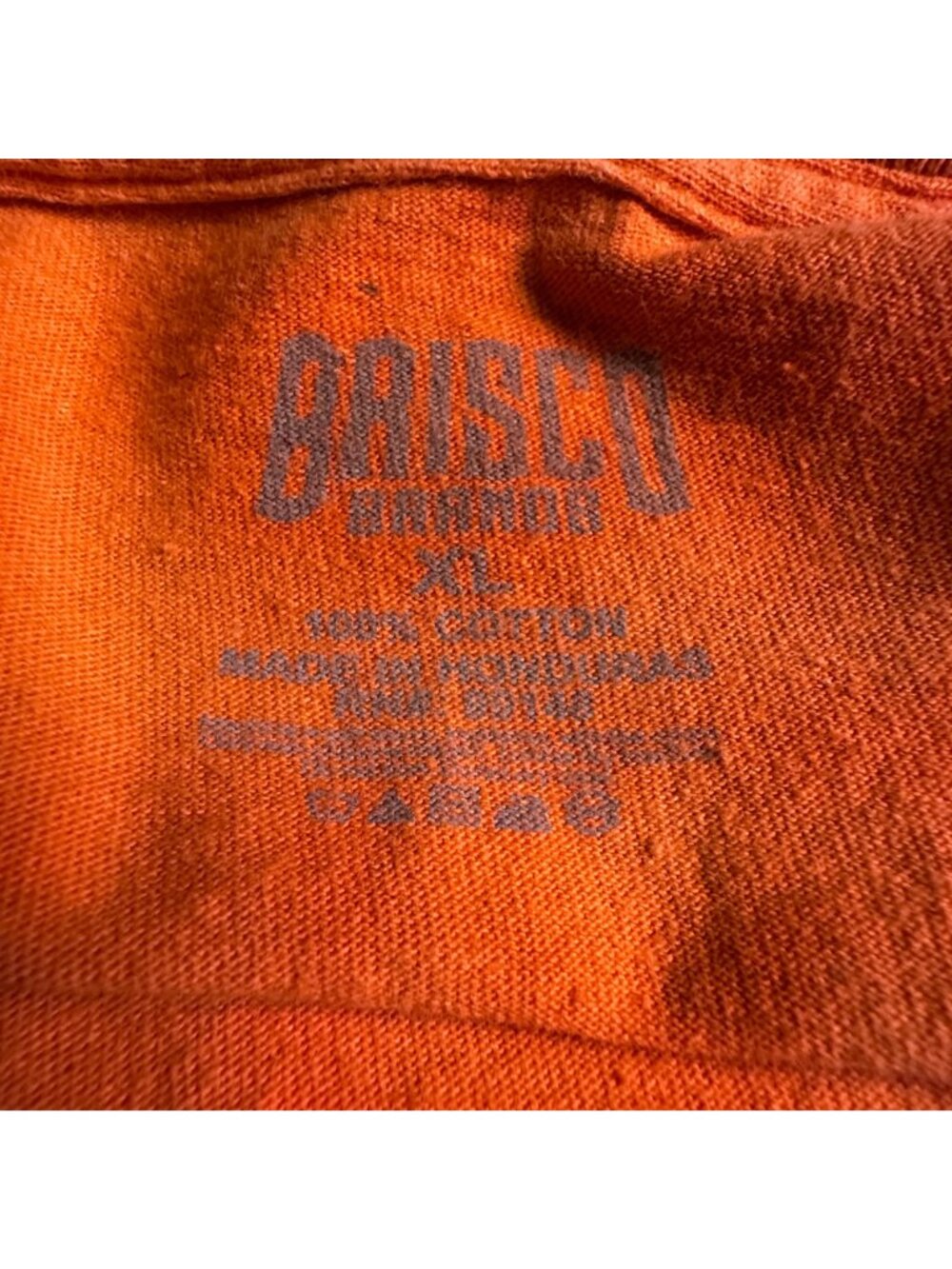 Kentucky Est. 1792 Orange Graphic T-Shirt XL Brisco Brands 100% Cotton Casual Un - Picture 3 of 5